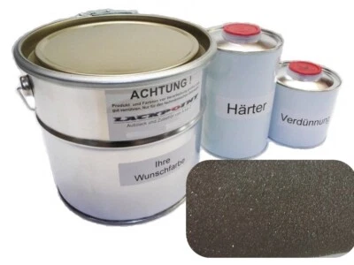 1,75 Litros Set 2K Pintura Mc 286 Nutria Marrón Metálico No Barniz Claro Color - Imagen 1 de 2