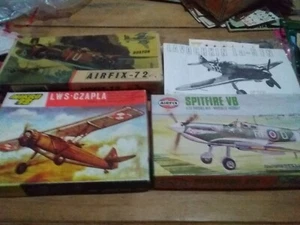 Lot maquettes 1/72 AIRFIX boston spifire Italeri lavochkin Mikro lire l'annonce - Photo 1/5