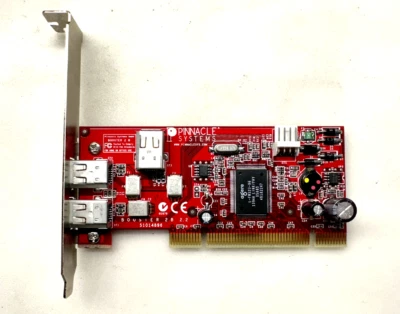SCHEDA PCI FIREWIRE PINNACLE SYSTEMS BOOSTER 2B (3588N) - Immagine 1 di 3