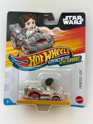 Verso Hot Wheels Racer Disney Star Wars Princesa Leia 2023 Foto 1 de 4