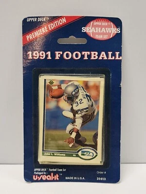 1991 Upper Deck Seattle Seahawks Sealed Team Set! John L Williams Showing - Image 1 of 2