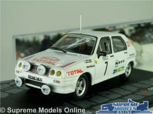 CITROEN VISA 1000 MODEL CAR 1985 RALLY MONTE CARLO ANDRUET 1:43 SCALE IXO K8 - Picture 1 of 5