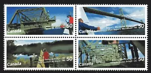 2005-Canada SC#2103a - Canadian Bridges - Block of 4 Stamps Lot A96 M-NH - Picture 1 of 1