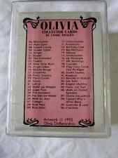 OLIVIA DeBERARDINIS SERIES 1 1992 Complete Trading Card Set 1-90 Plastic Case
