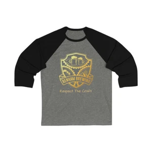 Unisex 3/4 Sleeve Baseball Tee - Picture 1 of 9