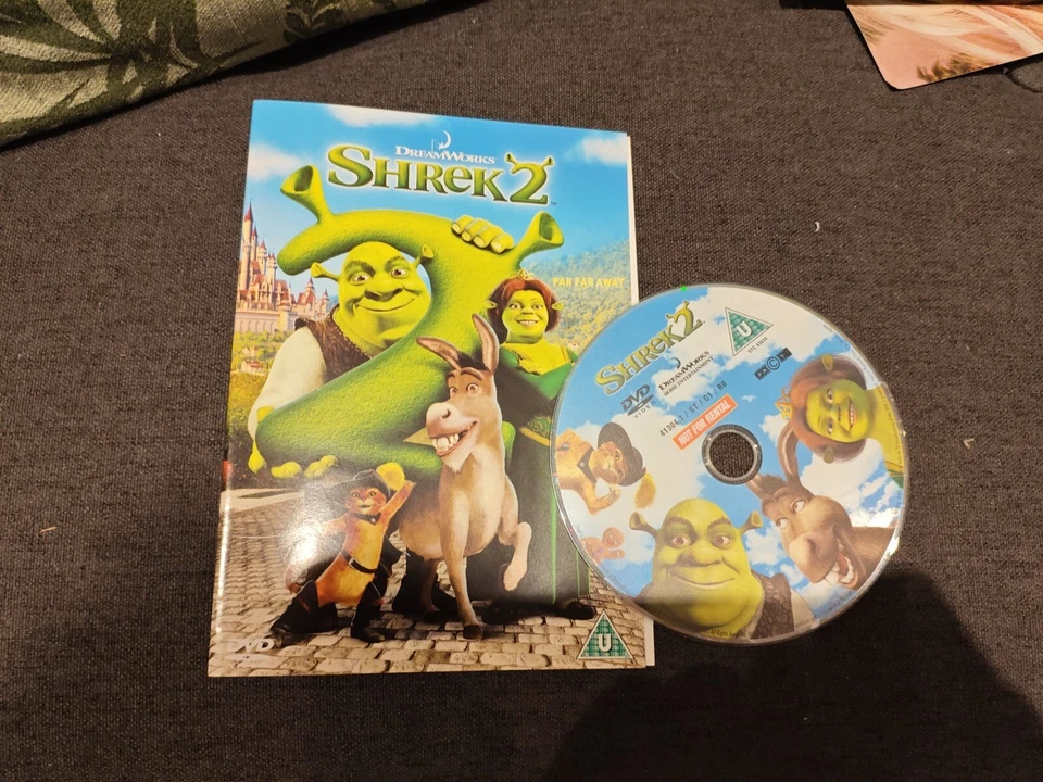 [DISC and Cover ONLY] Shrek 2 DVD (2006)  cert U Fast Dispatch Free Delivery - Image 1 of 1