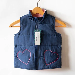 Classic Prep Childrensware CPC Colby Heart Puffer Vest Reversible S (4-5) - Picture 1 of 10