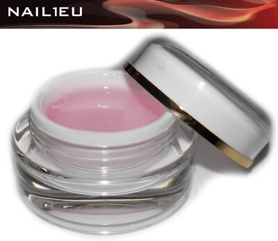NAIL1.EU Gel in fibra di vetro UV ROSA NAIL1EU 30 ml / gel da costruzione costruttore costruzione gel gel in fibra di vetro