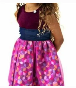 Matilda Jane Paint By Numbers Miss Fancy Tulle Tutu Tank Party Dress 6 Girls - Picture 1 of 7