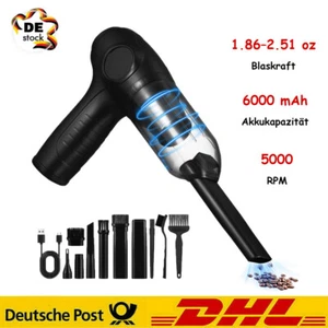 6000mAh Elektrische Staubgebläse Druckluftspray PC Reinigung Air Duster 5000RPM - Afbeelding 1 van 12
