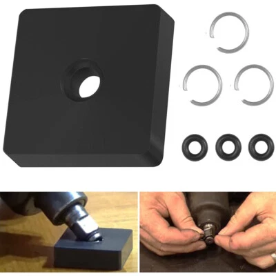 Herramienta de anillos de retención de enchufe de impacto de 3/8 pulgadas para llave de impacto sin escobillas Milwaukee Foto 1 de 4