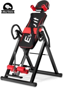 Inversion Table Folding Gravity Back Stretcher Exercise Bench 120Kg Capacity - Picture 1 of 12