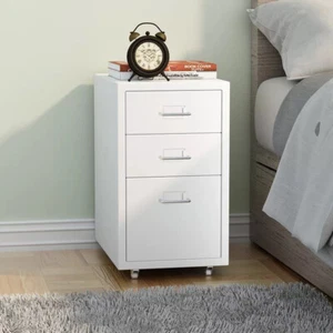 Office Home Filing Cabinet Drawer Storage Bed End Side Table Living Room Bedroom - Picture 1 of 67