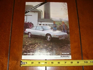 Subaru Turbo XT 1987 anuncio original - Imagen 1 de 12