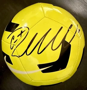 CRISTIANO RONALDO CR7 New, Never Displayed Hand Signed NIKE Soccer BALL W/COA🔥 - Picture 1 of 12