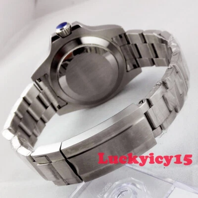 Pulsera de acero inoxidable cepillado de 20 mm de ancho apta para relojes homenaje de 40 mm Foto 1 de 2