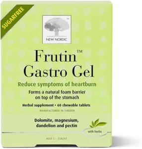 S/F Frutin Gastro Gel Chewable Heartburn Relief 60 Tablets - Picture 1 of 1