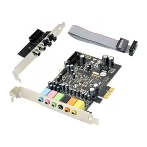 PCIe 7.1 Channel Sound card CM8828 + CM9882A with SPDIF Bracket PCIe 7.1CH - Picture 1 of 5