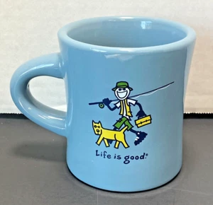 Life Is Good Coffee Mug Fishing Relax " Do What You Like Like What You Do" - Picture 1 of 3