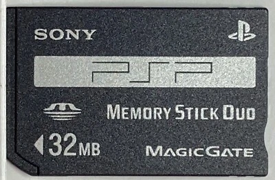 Memory Stick 32 MB portatile originale Sony Playstation PRO DUO - Immagine 1 di 4