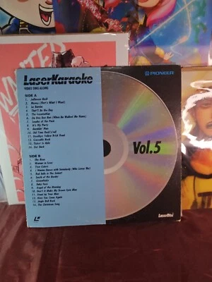 LaserKaraoke Pro Series Vol 5 12" Laserdisc LD Elvis  Free Ship  Foto 1 de 3
