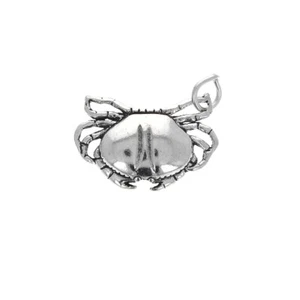 Ciondolo in argento sterling, ciondolo granchio, 15 mm, 925 - Foto 1 di 2