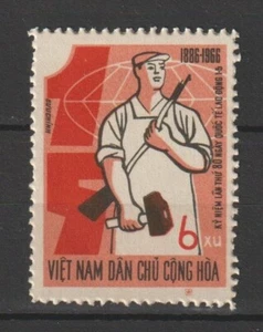 1966 North Vietnam Stamps May Day Scott # 424 MNH - Picture 1 of 1