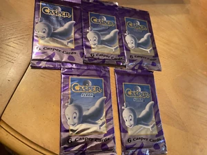 5-1995 FLEER CASPER THE FRIENDLY GHOST TRADING CARD PACKS 6 CARDS PER PACK - Picture 1 of 2