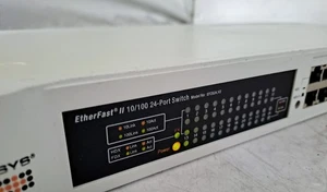LINKSYS ETHERFAST 2 10/100 24-PORT SWITCH - EF2S24,V2 - Picture 1 of 4