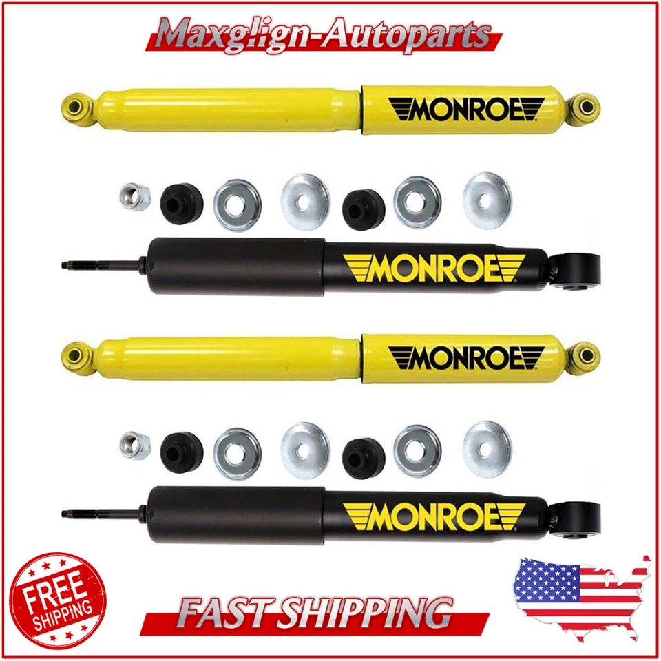 For 2007 Chevrolet Silverado 1500 HD Classic 6.0L 4x Front Rear Shocks Absorbers - Image 1 of 4