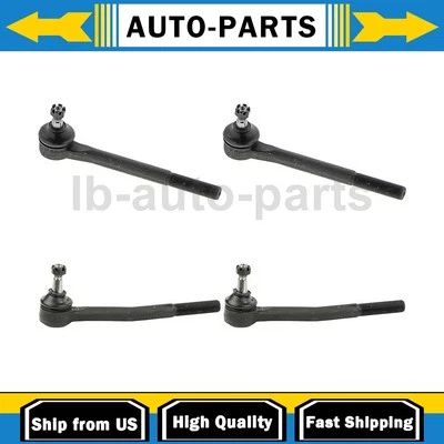 4 extremos de barra de amarre exterior interior delantero para Chevrolet Astro 1985 1986 1987 1988 Foto 1 de 4