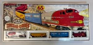 Vintage Bachmann Thunder Chief King Of The Rail Series 00501 65 Piece Train Set - Picture 1 of 20