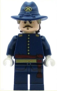 LEGO El Llanero Solitario Minifigura Capitán J. Fuller (Genuino) - Imagen 1 de 1