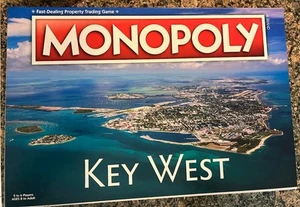 Official Hasbro Gaming Monopoly Key West, Florida in Box Gameboard - Picture 1 of 11
