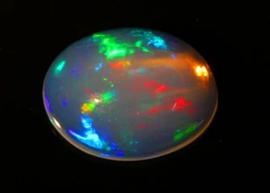 2.07 CTS_EXTREME 3 D MULTI-COLOR PATTERN_100 % NATURAL MULTI-COLOR WELO OPAL - Picture 1 of 3