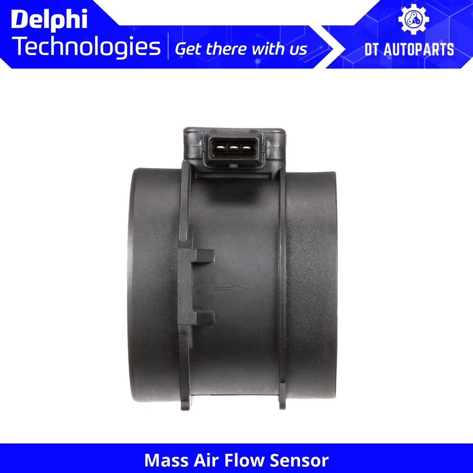 Sensor de fluxo de ar de massa Delphi 2002 para 2001-2003 BMW 330Ci 3.0L L6 - Imagem 1 de 4