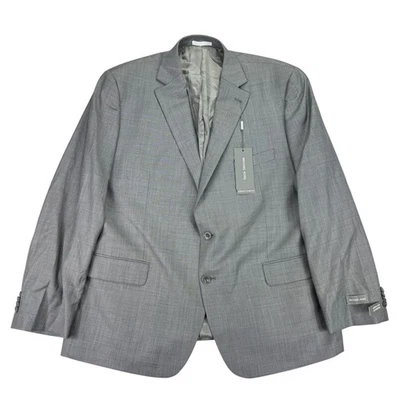 Костюм Michael Kors мужской Kris современный крой эластичный шерстяная смесь куртка светло-серый 48R - Изображение 1 из 4