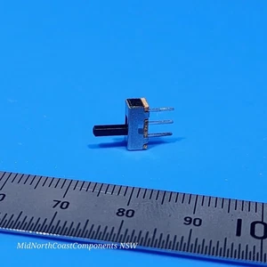 Mini DC Vertical Slide Switch On/Off SPDT 3Pin 2.54mm Knob Length 6mm - Bild 1 von 8