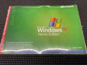 Microsoft Windows XP home edition software brand new factory sealed - Picture 1 of 3