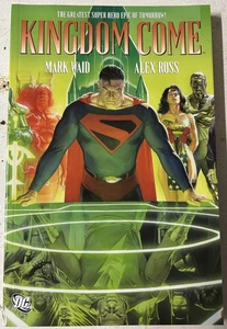 KINGDOM COME TPB Hand Signed by Alex Ross 2008 Edition High Grade - Picture 1 of 3