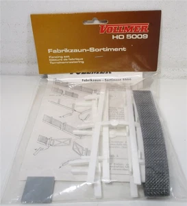 Vollmer H0  Bausatz Fabrikzaun Sortiment - OVP (Z103-8F) - Bild 1 von 1