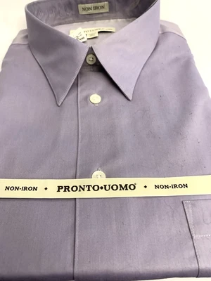 Camisa de vestir Pronto Uomo púrpura 19 34 35 sin arrugas sin planchar para hombre Wearhouse Foto 1 de 4