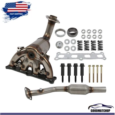 2x Catalytic Converter Fits Jeep Compass 2007-2017 Patriot 2011-2017 2.4L 4WD - Изображение 1 из 4