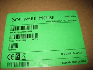 NEU Softwarehaus AS0074-000 RM 8 Ausgänge Relais Platine Modul - Bild 1 von 4