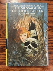 Vtg Nancy Drew Message In The Hollow Oak - Carolyn Keene Hardcover 12 Pub. 1972 - Imagen 1 de 5