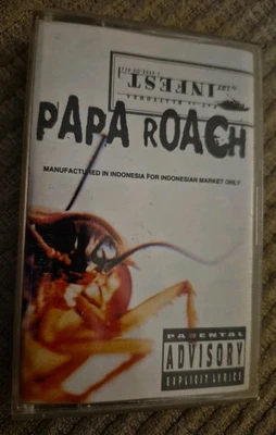 Papa Roach - Infest - Indonesia Official cassette Tape — 第 1/4 张图片
