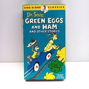 Dr. Seuss GREEN EGGS AND HAM AND OTHER STORIES Sing Along Classics ~ VHS - Picture 1 of 6