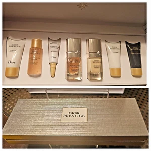 DIOR VIP Prestige piano 7 pc mini Gift Travel Set (NEW in Gold Box) - Picture 1 of 5