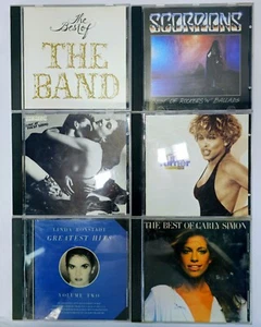 6-CD Collection: Scorpions, Tina Turner, Carly Simon, Linda Ronstadt, and More! - Picture 1 of 13