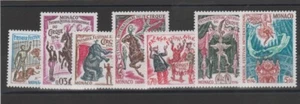 1974 MONACO PRIMER FESTIVAL DEL CIRCO 7 VAL. FOTO MNH MF77607 - Imagen 1 de 1